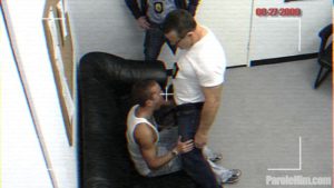 Liam Grant arrested and abused by State Parole Officer Harrington a1 Ripped Muscle Bodybuilder Strips Naked and Strokes His Big Hard Cock torrent photo1 300x169 - Boston Miles and Travis Irons